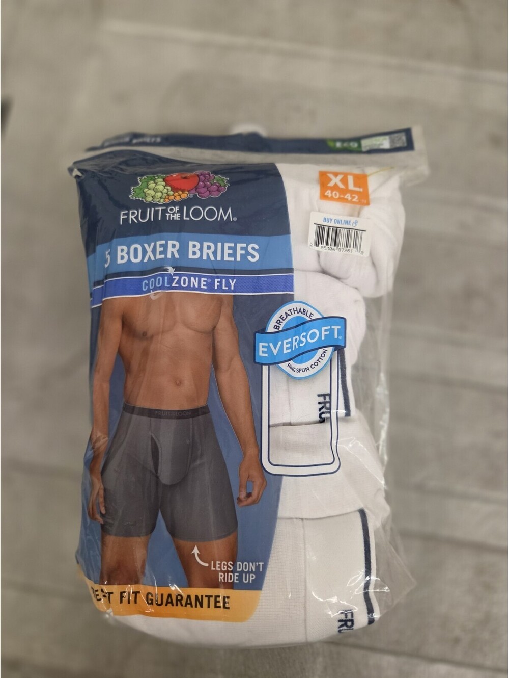 Fruit of the loom boxer briefs Xl